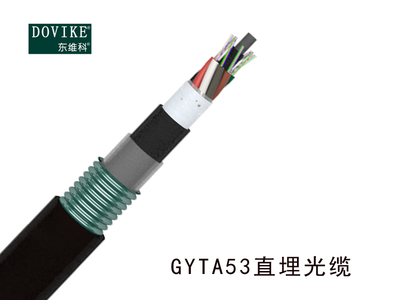 GYTA53加強(qiáng)鎧裝直埋光纜，24芯埋地光纜
