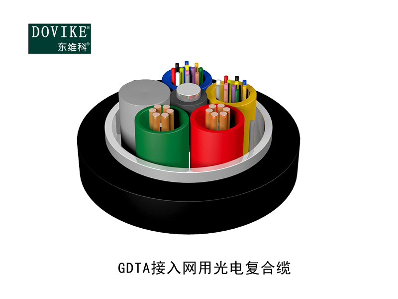 GDTA型光電混合纜，24芯光電混合纜