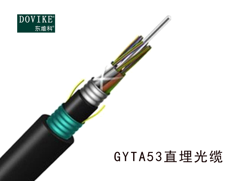 GYTA53加強(qiáng)鎧裝直埋光纜，24芯埋地光纜