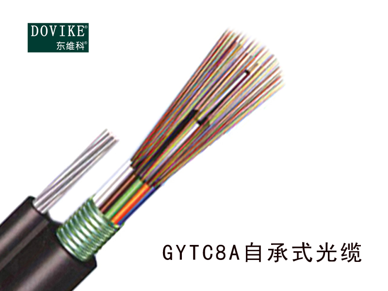 GYTC8S8字型自承式通信用室外光纜，24芯GYTC8S自承式光纜廠家--江蘇東維通信科技有限公司
