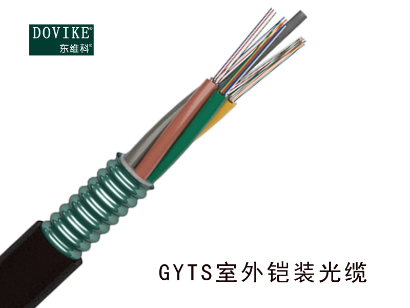 GYTS室外鎧裝光纜，24芯GYTS鎧裝光纜